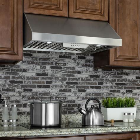 48 stainless steel under cabinet range hood|30 inch stainless cabinet hood.